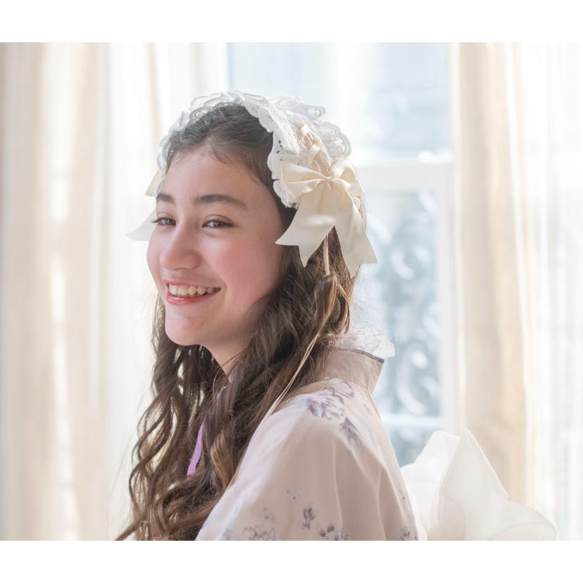 Catherine Cottage レースアップリボンヘッドドレス Catherine Cottage レースアップリボンヘッドドレス
