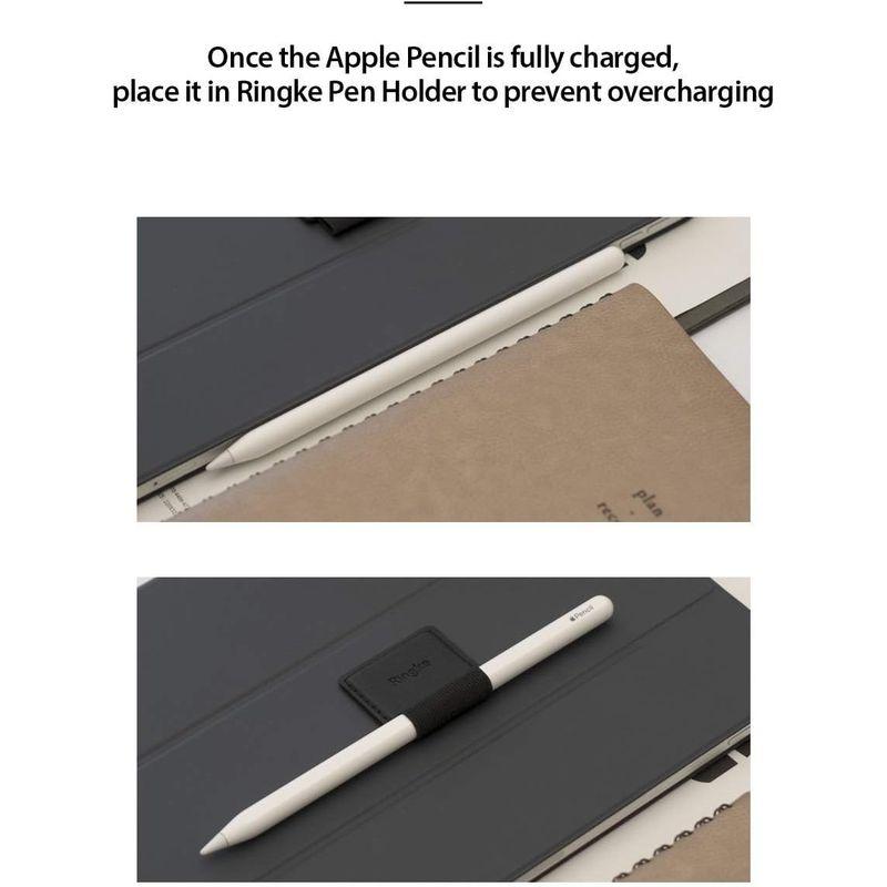 3 PackRingkeペンホルダー 革 タッチペンケース 接着シール式 ペンケース ペンループ Pen loop Pen Holder/手｜cathy-life-store｜02