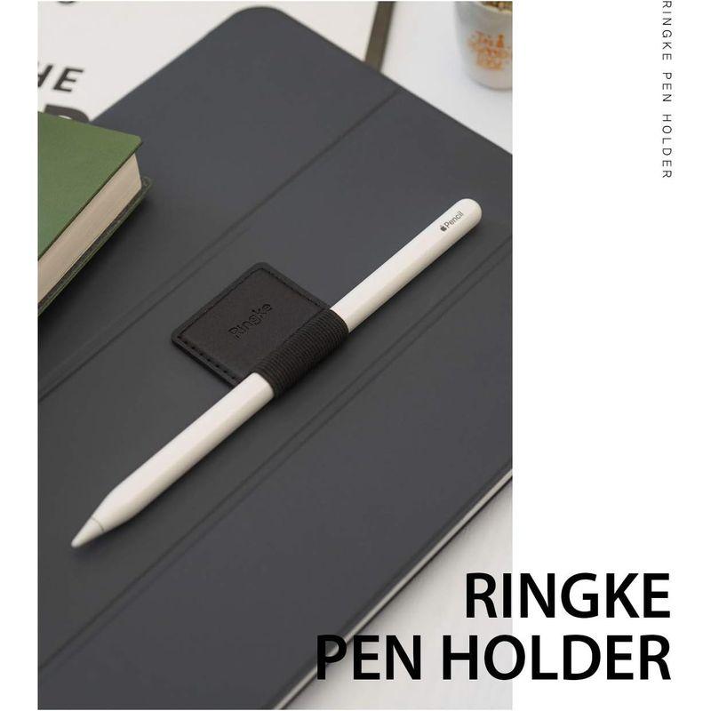 3 PackRingkeペンホルダー 革 タッチペンケース 接着シール式 ペンケース ペンループ Pen loop Pen Holder/手｜cathy-life-store｜05