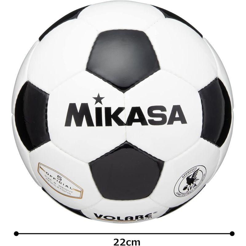 ミカサ(MIKASA) サッカーボール 5号 SVC50VL-WBK 日本サッカー協会 検定球 (一般・大学・高生・中学生用) ホワイト/ブ｜cathy-life-store｜03