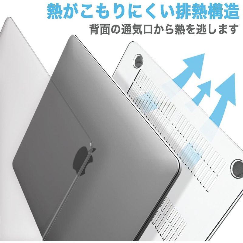 MS factory MacBook Air 11 用 ケース カバー ＋ 日本語 キーボードカバー マックブック エアー 11インチ ハー｜cathy-life-store｜02