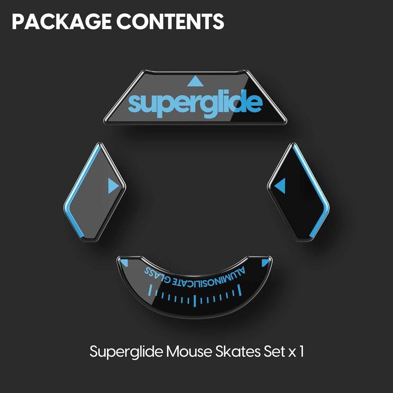 Superglide マウスソール for Logicool G900 / 903 マウスフィート 強化ガラス素材 ラウンドエッヂ加工 高耐｜cathy-life-store｜06