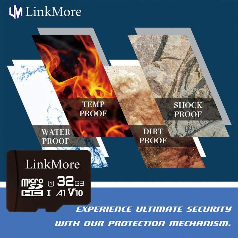 LinkMore 32GB MicroSDHCカード U1 / A1 / V10 / SDアダプター付 (読込最大90MB/s)｜cathy-life-store｜03