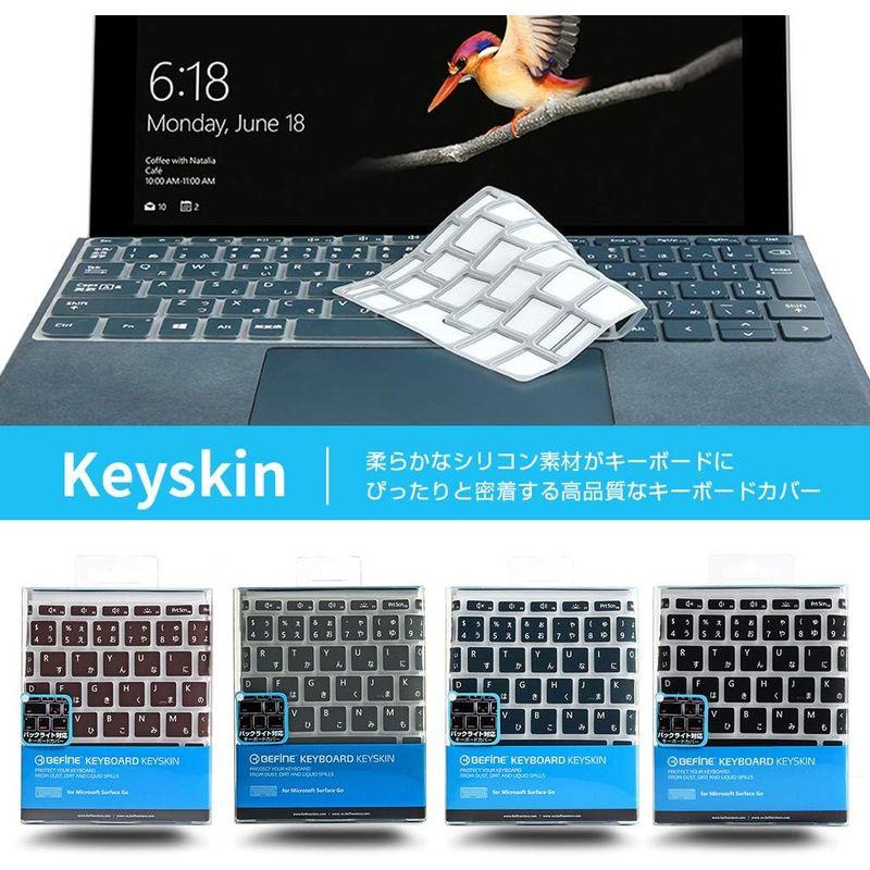 BEFiNE Surface Go キーボードカバー キーボード保護シート キースキン ネイビーブルー サーフェス ゴー マイクロソフト日本｜cathy-life-store｜08