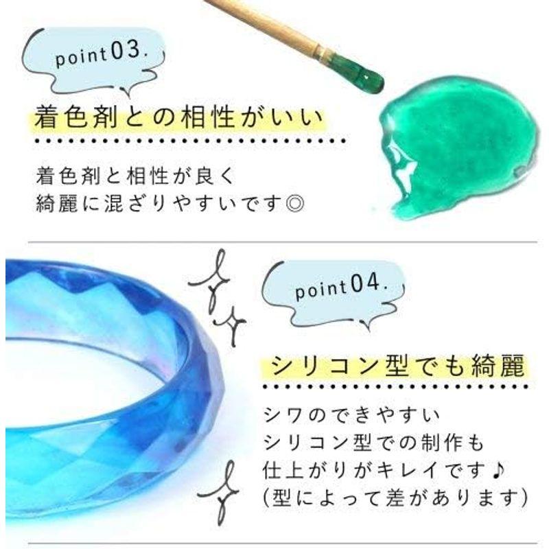 GreenOcean 大容量UV-LEDレジン液 70g まさるの涙 (ノーマルタイプ)｜cathy-life-store｜06