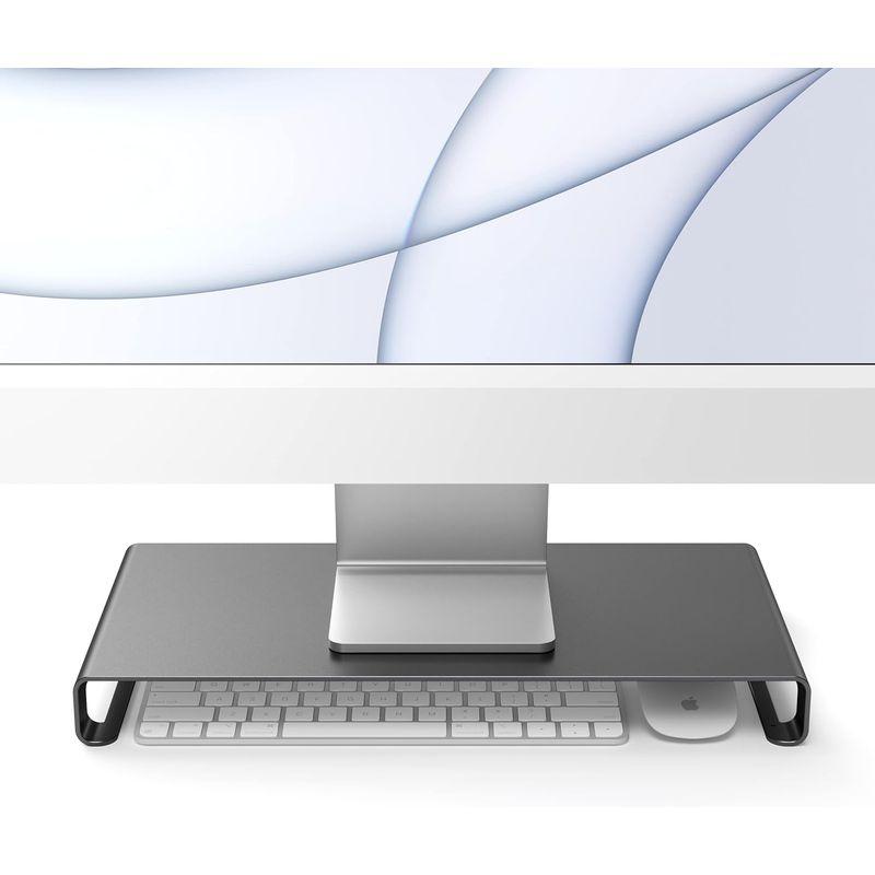 Satechi アルミニウム モニタースタンド (スペースグレイ)（iMac, MacBook, デスクトップ, ノートパソコンなど対応）｜cathy-life-store｜07