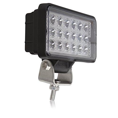 お土産・買い物 マキシマMWL -58ブラック長方形作業灯 (LED) 1個入