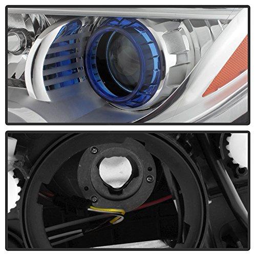 タッチパネル VIPMOTOZ Chrome Housing OE Style Projector Headlight Headlamp Assembly 2013 -2016 Drive for Buick Encoreハロゲンモデル