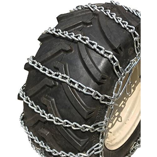 TireChain.comスプリングテンショナー付きトラクタータイヤチェーン27