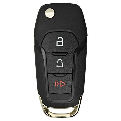 QualityKeylessPlus交換キーレスエントリーリモートキーフォブアンカットFlip Ford Explorer with