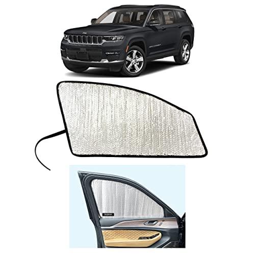 YelloPro Side Window Front Seat Sunshade (2個セット) 2021 2022ジープグランドチェロキーL