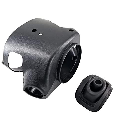 ASTAMOTOR Upper and Lower Steering Column Cover Shroud+Shifter Boots