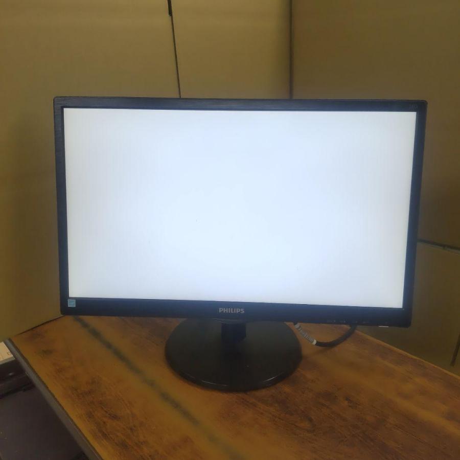 中古モニター PHILIPS 223V5L HDMI接続できます 訳あり☆PHILIPS 223V5L HDMI接続できます : パソコンショップキャット