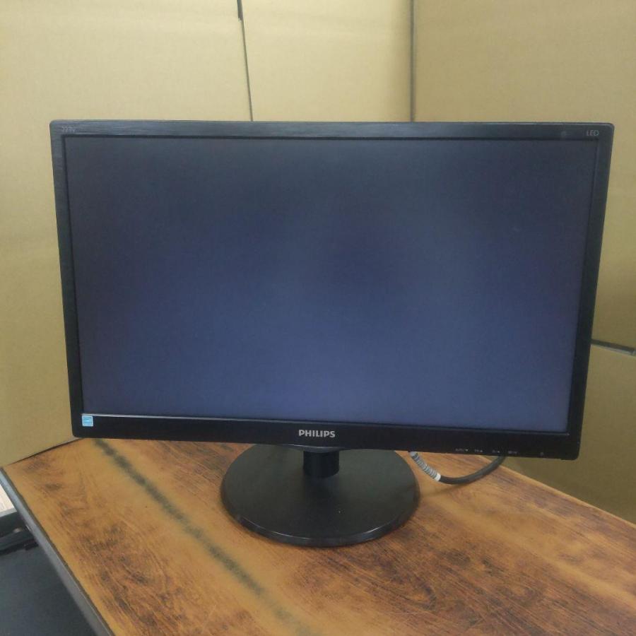 中古モニター PHILIPS 223V5L HDMI接続できます 訳あり☆PHILIPS 223V5L HDMI接続できます : パソコンショップキャット