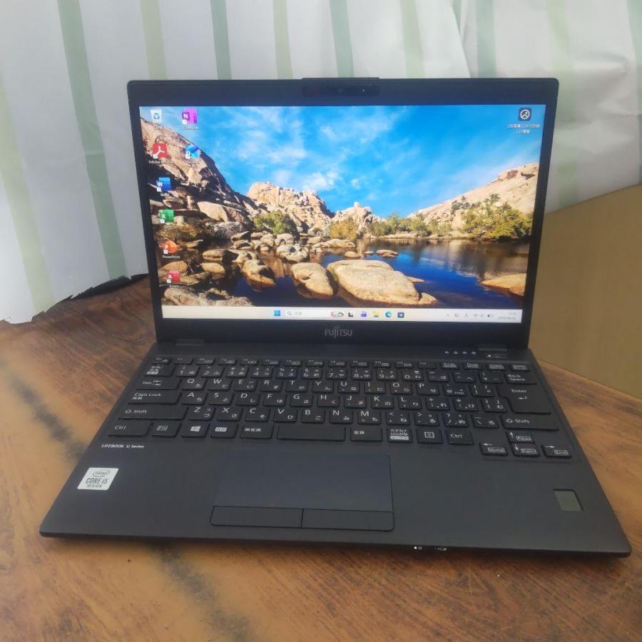 office2024超軽薄中古ノートPC Core i5 10世代 富士通 U9310/D