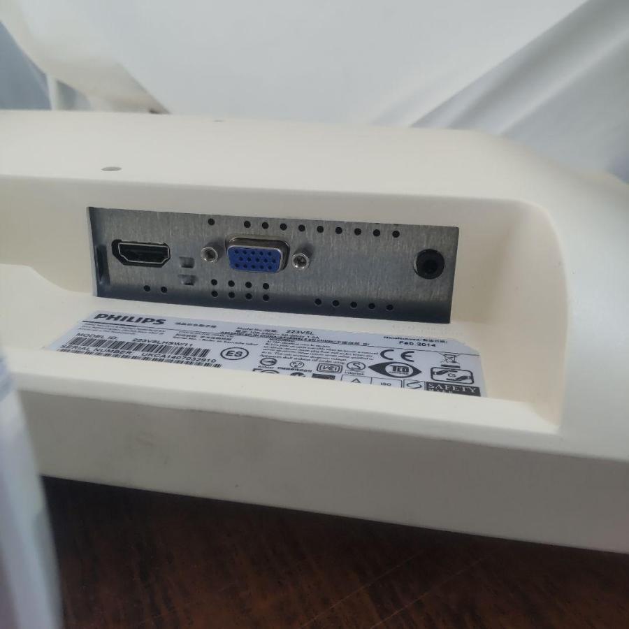 中古モニター PHILIPS 223V5L HDMI接続できます ec訳ありですが映りは良好☆PHILIPS 223V5L HDMI接続できます 爆買