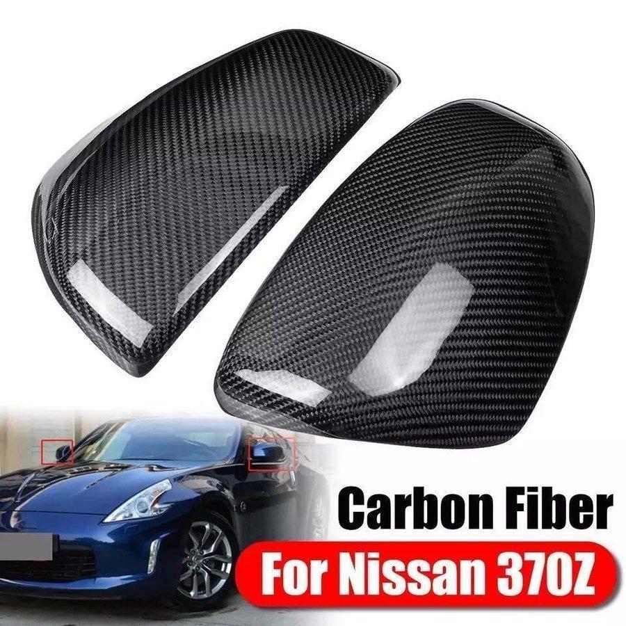 外装パーツ Z34 フェアレディZ カーボン ミラー カバー 2008 + 左右セット カスタム エアロ スポイラー 370Z インフィニティ|catnora|02