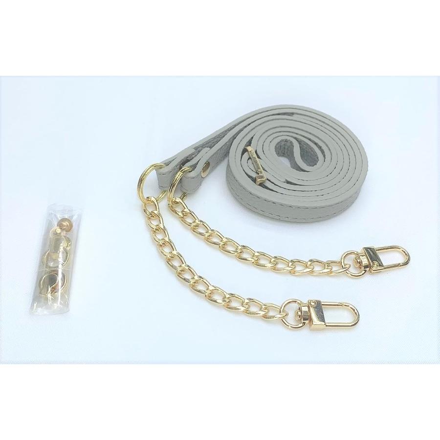 スマホ用ショルダーストラップ（サイズM-Lチェーン付）ケース側取付