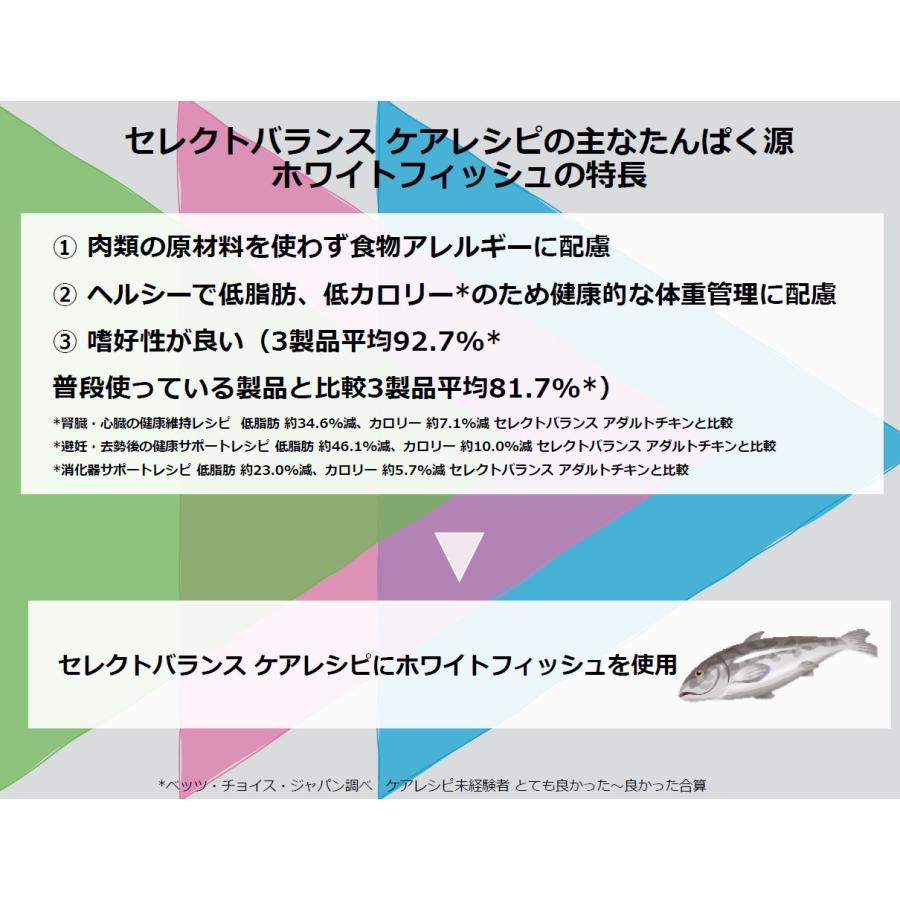 SELECT BALANCE セレクトバランス ケアレシピ ホワイトフィッシュ 小粒