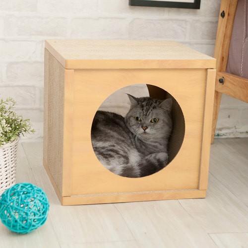 Anikitty キャットハウス ブラウン : Cattry BRANCHE - 通販 - Yahoo