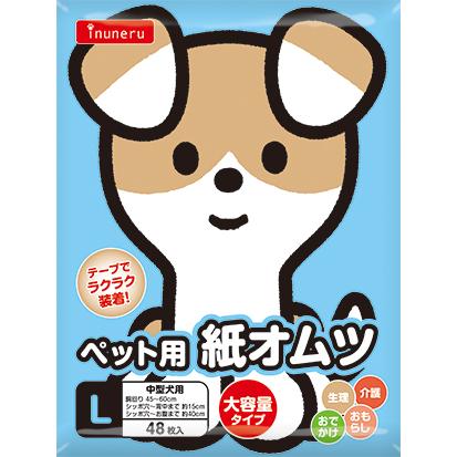 inuneru イヌネル 紙オムツ L 48枚 : Cattry BRANCHE - 通販 - Yahoo