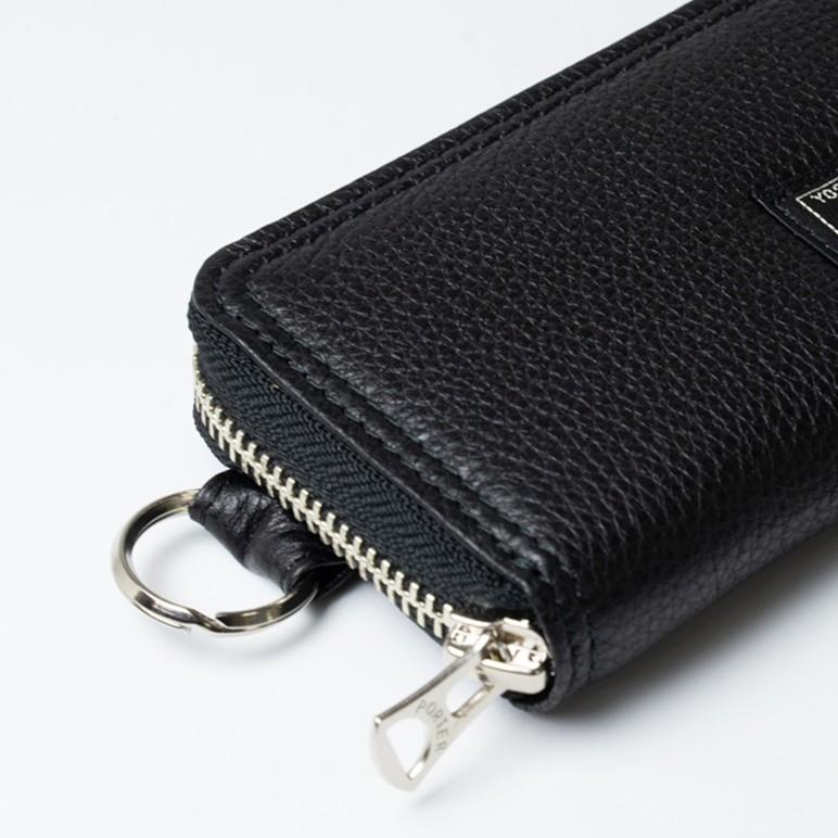 美品　PORTER　ポーター　カーム　ケース 小銭入れ　ブラック　黒 PORTER ポーター カーム コインケース 041-03125 吉田カバン CALM COIN
