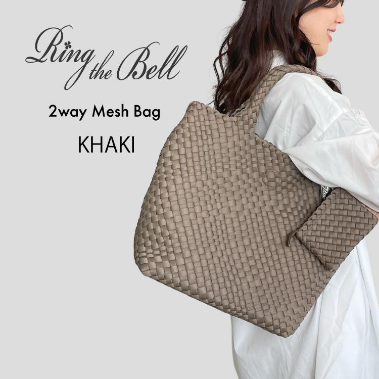 2way Mesh Bag メッシュバッグ ショルダー トートバッグ 男女兼用