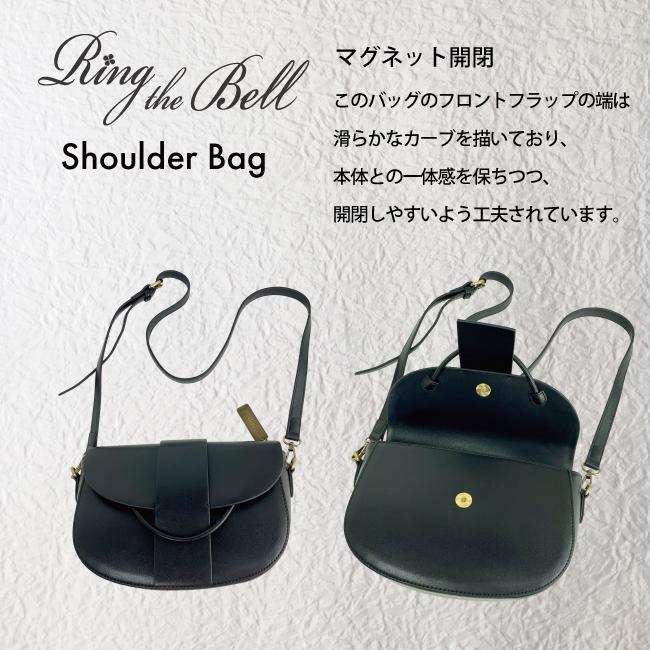 Ring the Bell リングザベル ショルダーバッグ レディース フォーマル ビーガンレザー シック シンプル入学式 卒業式 肩かけ  上品 23092B 全世代向け |  | 13