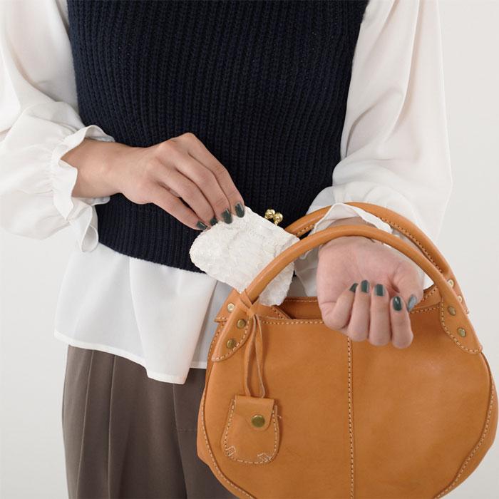 VIA DOAN ヴィアドアン がま口小銭入れ コインケース ブランパイソン