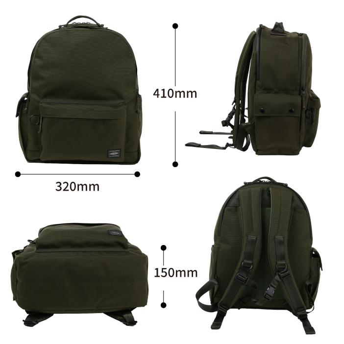 【極美品】PORTER　エクスプローラーM　リュック　ユニセックス　カーキ PORTER ポーター エクスプローラー デイパック(M) 507-17996 吉田