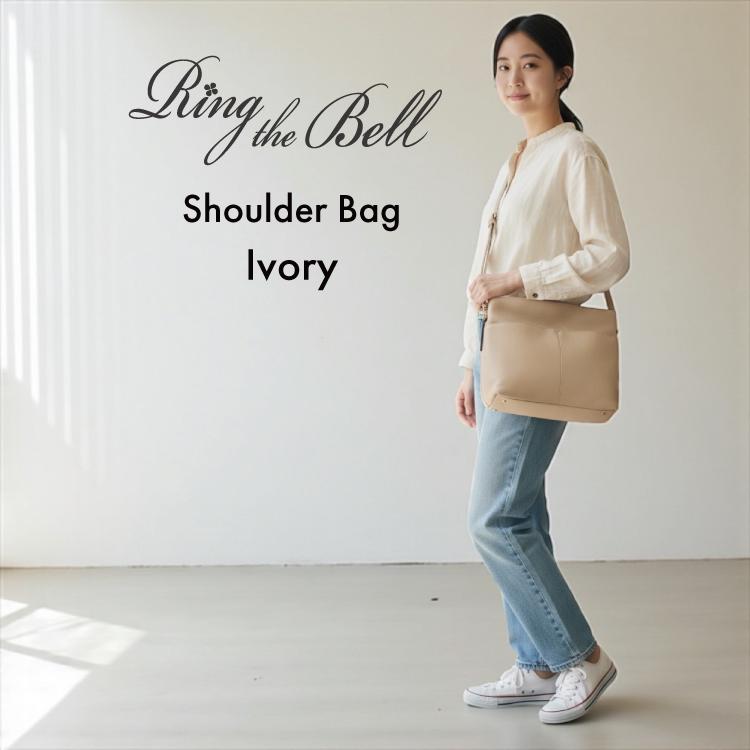 Ring the Bell リングザベル ショルダーバッグ レディース カジュアル ビーガンレザー デイリー シンプル 肩かけ 斜めかけ 上品 51101B 全世代向け |  | 10