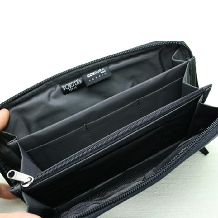 PORTER ブラック 長財布 653-09110 ポーター 旅行 ポーター ディル トラベルウォレット 653-09110 PORTER DILL 長
