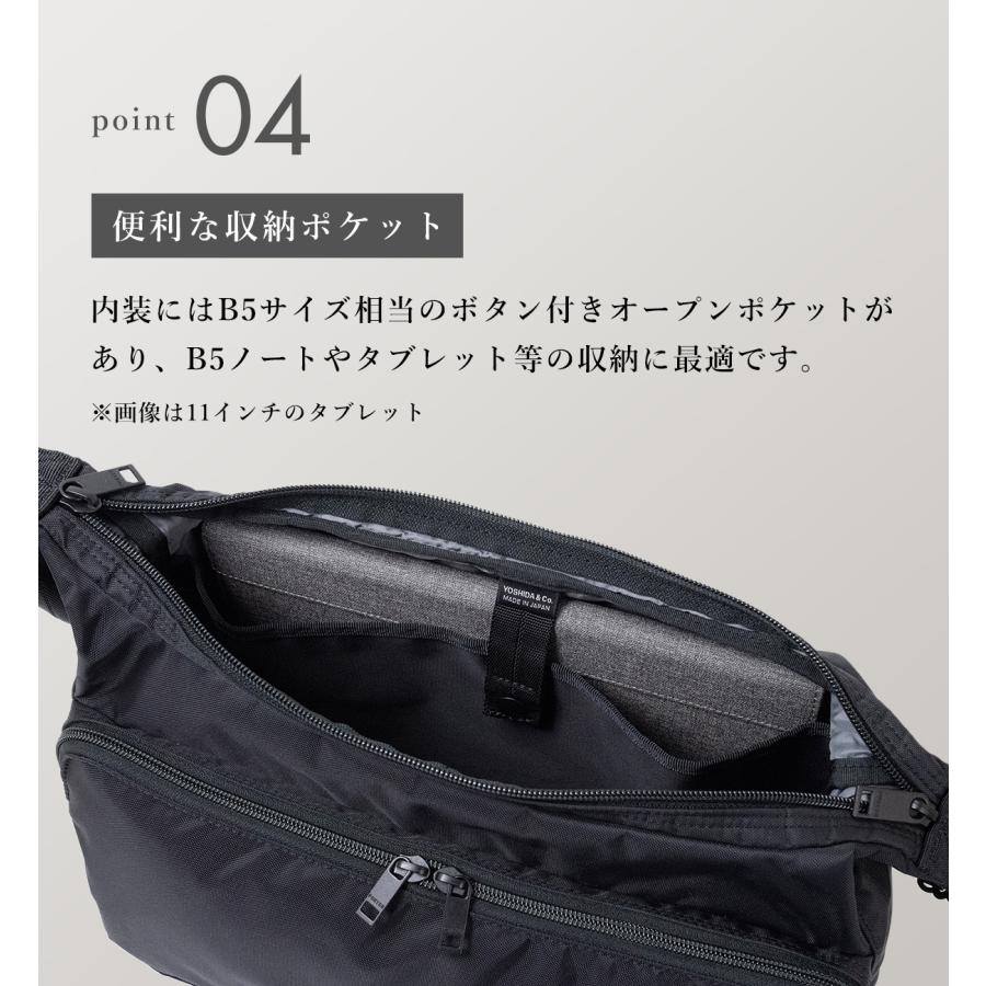 ポーター フラッシュ ショルダーバッグ 689-05938 吉田カバン PORTER FLASH 撥水 日本製 メンズ レディース ナイロン 軽量 ミリタリー カジュアル 通勤 旅行 A4 | FLASH（PORTER） | 10
