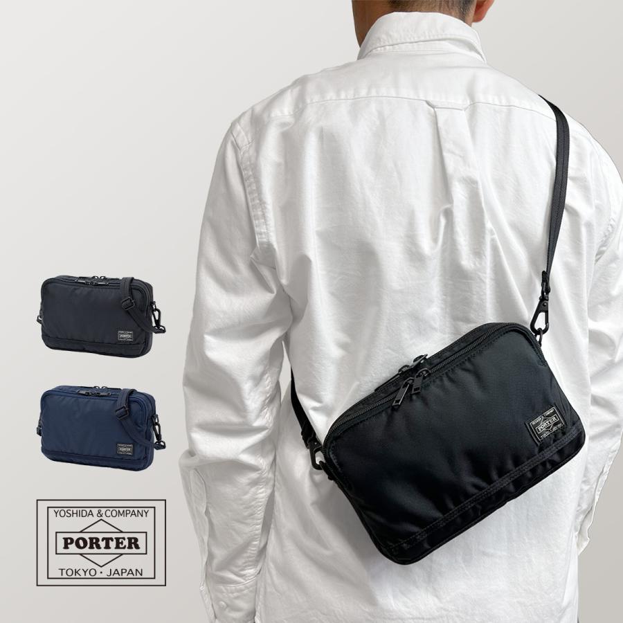 ポーター フラッシュ ショルダーバッグ 689-05940 吉田カバン PORTER FLASH 撥水 日本製 メンズ 斜めがけ 肩掛け ナイロン 軽量 ミリタリー 通勤 旅行 A4 ギフト | FLASH（PORTER）