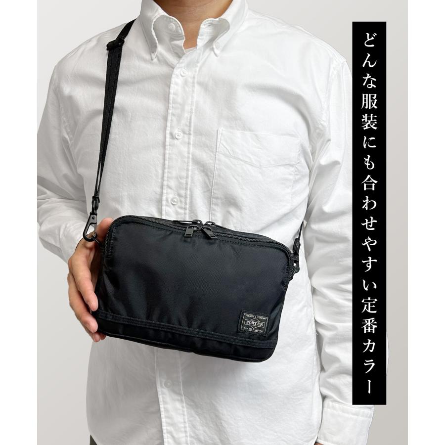 ポーター フラッシュ ショルダーバッグ 689-05940 吉田カバン PORTER FLASH 撥水 日本製 メンズ 斜めがけ 肩掛け ナイロン 軽量 ミリタリー 通勤 旅行 A4 ギフト | FLASH（PORTER） | 03