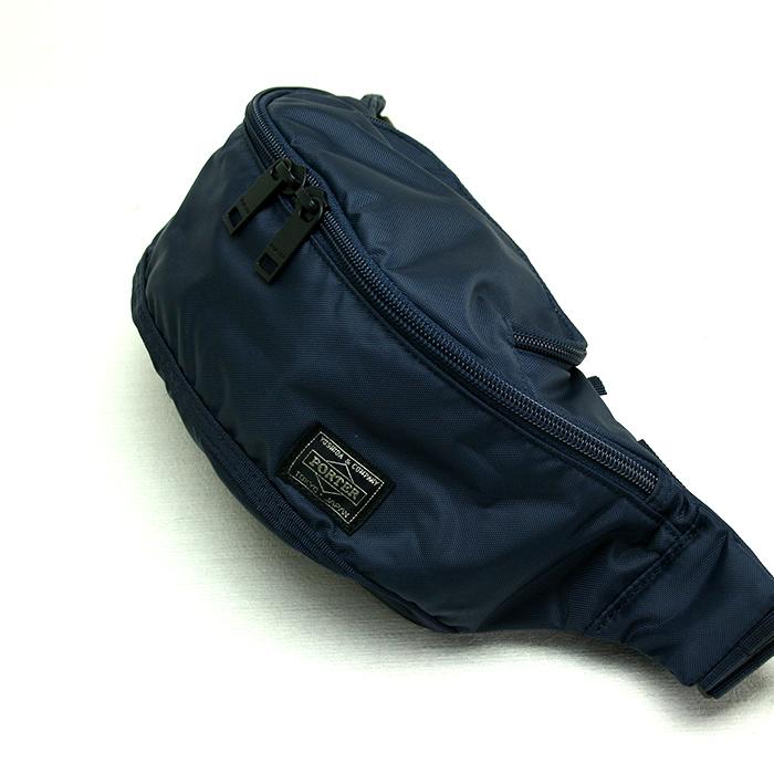 PORTER ボディバッグ ポーター　ウエストバック　超美品 PORTER ポーター コンパート ウエストバッグ 538-16167 ボディバッグ