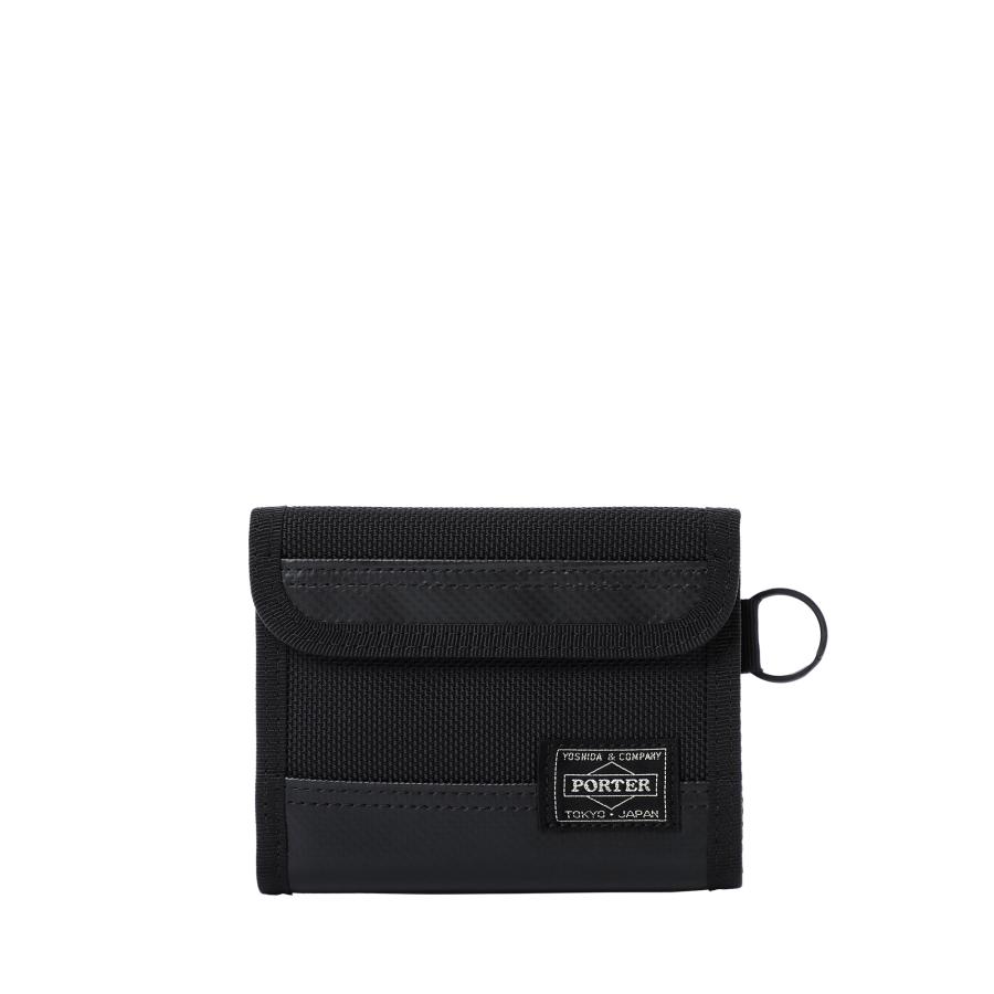 ​PORTER ポーター HEAT ヒート 三つ折り財布 ブラック 【未使用】 HEAT（PORTER） ポーター ヒート ウォレット 703-07887 吉田カバン
