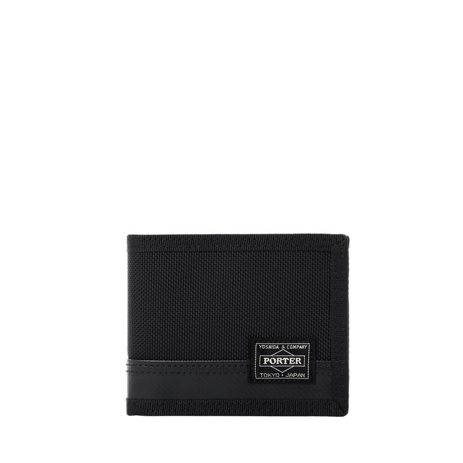 【極美品】ポーター　ヒート　折り財布　PORTER　HEAT　ウォレット　黒 HEAT（PORTER） ポーター ヒート ウォレット 703-07976 吉田カバン