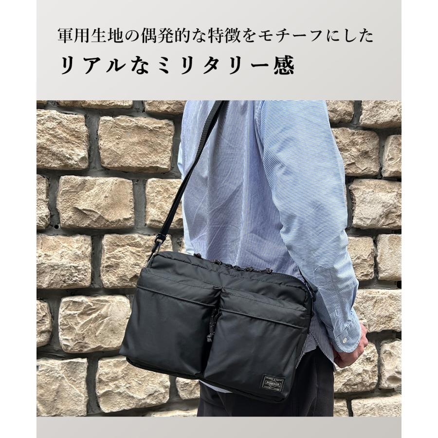 PORTER ポーター FORCE ショルダーバッグ 黒 FORCE(フォース) SHOULDER BAG | 吉田カバンホームページ | YOSHIDA & Co.