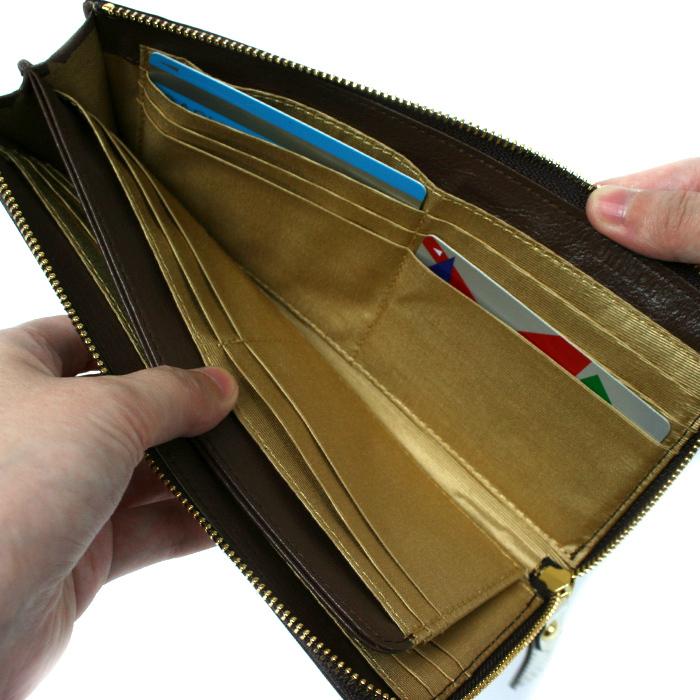 ドアン VIA DOAN ファスナーL字長財布 ラージクロコ 965 LARGECROCO