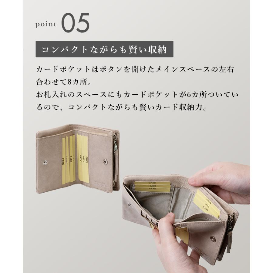 折り財布 二つ折り財布 本革 牛革 折財布 ミニ財布 レディース メンズ