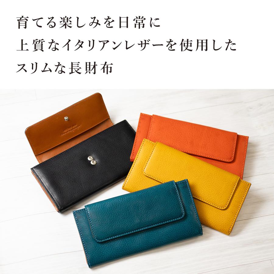 クックサライ　ギャルソン長財布 長財布 かぶせ ギャルソン 本革 牛革 レディース メンズ シンプル