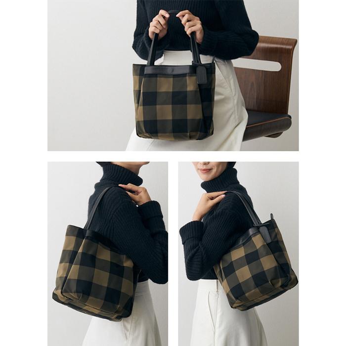 beau dessin（ボーデッサン） チュール トートバッグ チェック