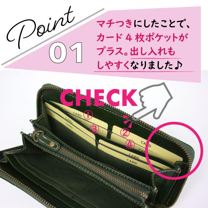 長財布 ラウンドファスナーメンズ レディース 牛革 本革 小銭入れ