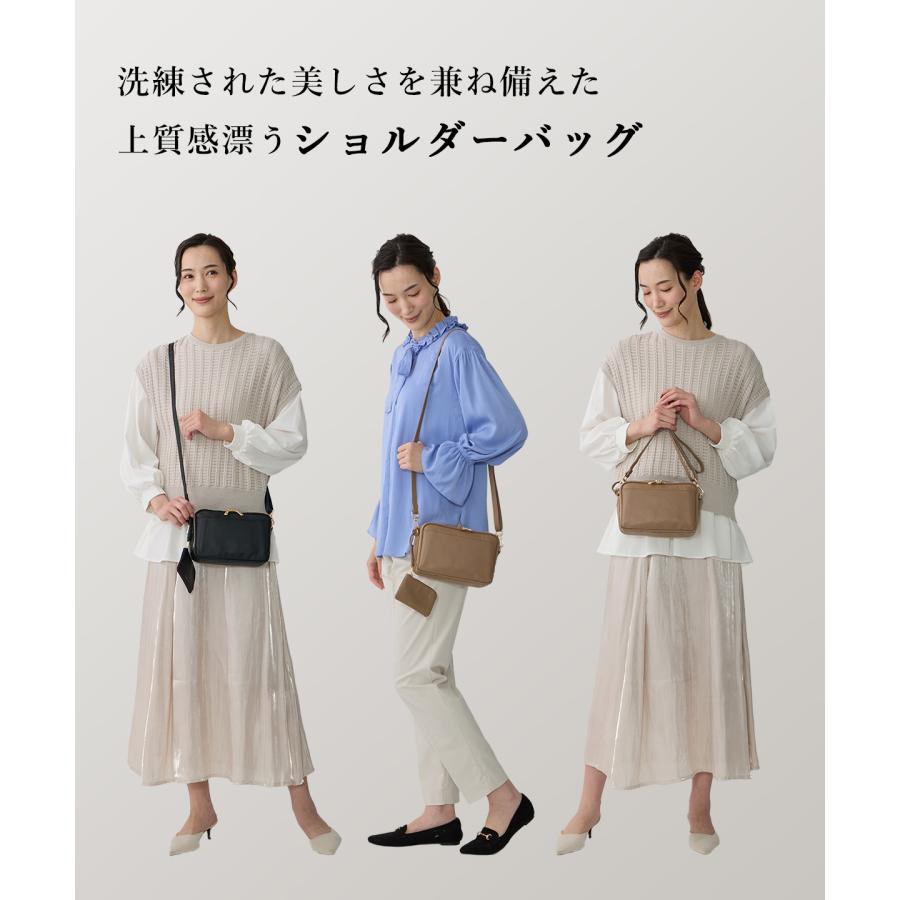 ホワイト＆グレーコンビネーション 本革 口折れショルダーバッグ 本革 スクエアショルダーバッグ ミニショルダー お財布バッグ