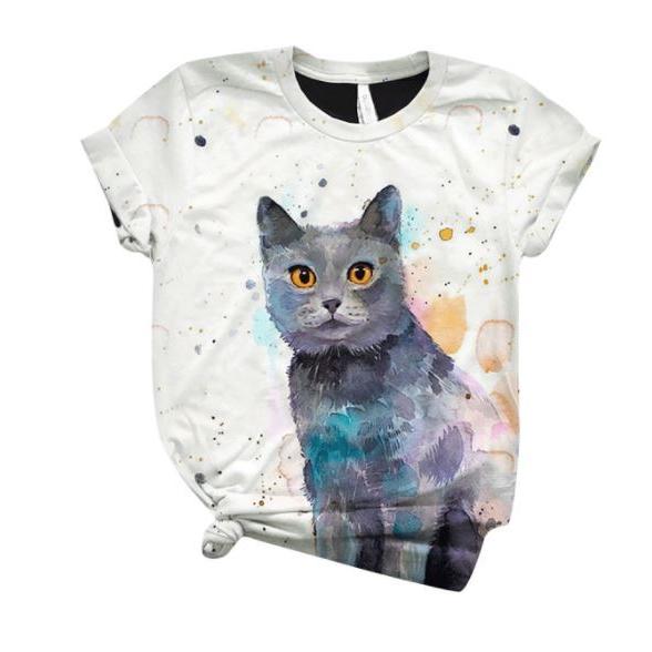 送料無料 猫 猫柄 かわいい Tシャツ プリント おしゃれ レディース イラスト ねこ ネコ グッズ 雑貨 ファッション Bavababbbsbsbs セレクトショップ Hassi 通販 Yahoo ショッピング
