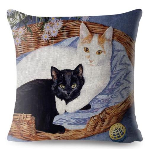 送料無料 猫 猫柄 シャム猫 おもしろ クッション カバー ケース かわいい 個性的 ユニーク 布製 ねこ ネコ グッズ 雑貨 Bavababgssbaba セレクトショップ Hassi 通販 Yahoo ショッピング