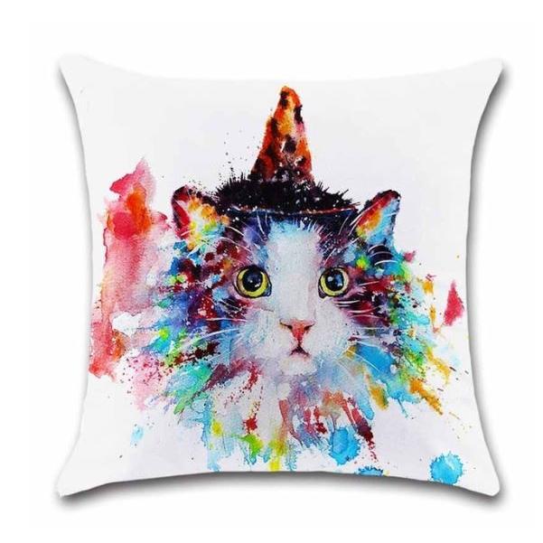 送料無料 猫 猫柄 おもしろ クッション カバー ケース かわいい 個性的 ユニーク 布製 ねこ ネコ グッズ 雑貨 Nnbabaavava セレクトショップ Hassi 通販 Yahoo ショッピング