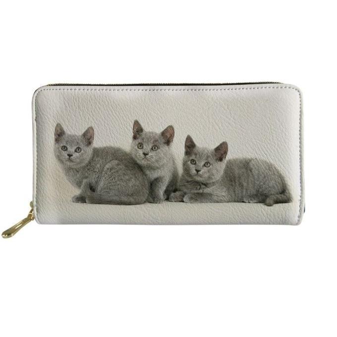 猫 猫柄 財布 長財布 コインケース かわいい おもしろ ユニーク 個性的 ねこ ネコ グッズ 雑貨 Nnssssbbaa セレクトショップ Hassi 通販 Yahoo ショッピング