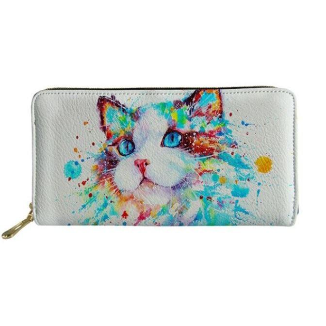 猫 猫柄 財布 長財布 コインケース かわいい おもしろ ユニーク 個性的 ねこ ネコ グッズ 雑貨 Nnssssvavav セレクトショップ Hassi 通販 Yahoo ショッピング